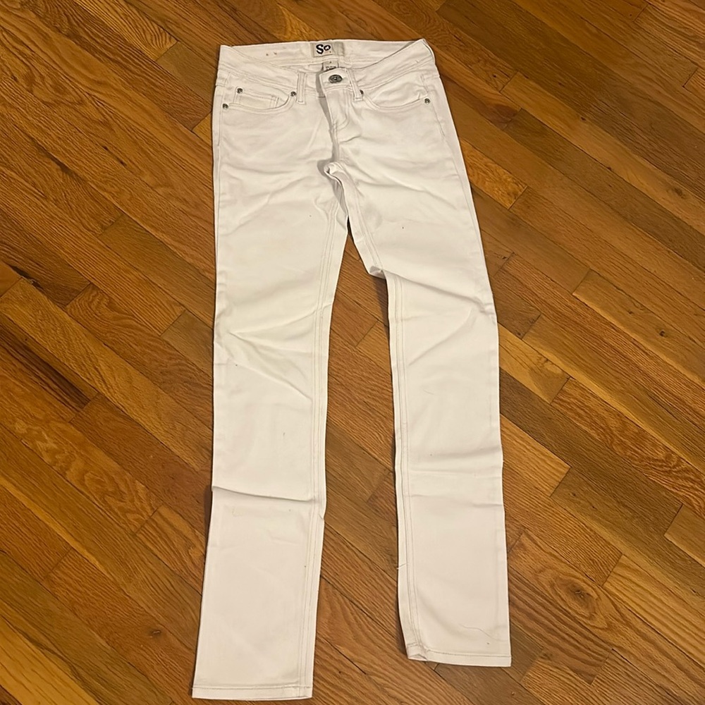 SO Jean White Color Skinny Jean